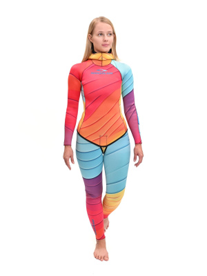 Гидрокостюм Фридайвинг Summer женский 1.5мм ультраспан/ультраспан