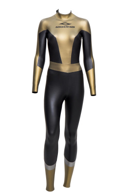 Гидрокостюм Spider Jako 1,5 мм голый черно-золотой/ультраспан для водных видов спорта