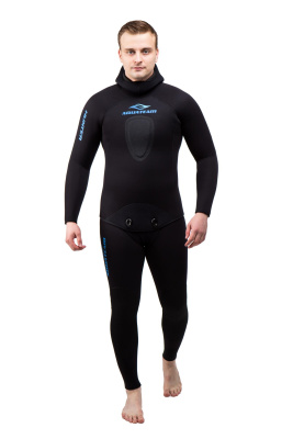 Гидрокостюм Hunter 7мм ультраспан/открытая пора черный Гидрокостюм Hunter 7мм ультраспан/открытая пора черный