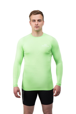 Майка лайкровая лонгслив лайм Майка лайкровая лонгслив лайм