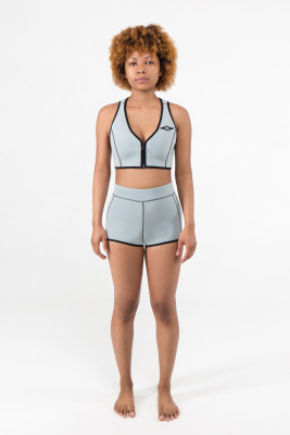 Купальник женский 1,5мм ультраспан/микроплюш серый